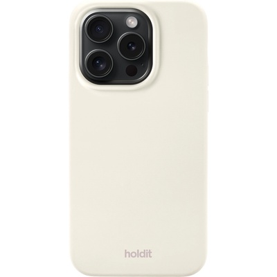 Holdit Гръб Holdit Silicone Case за iPhone 14 Pro - Soft Linen