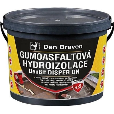 Den braven DenBit Disper DN 5kg - Gumoasfaltová hydroizolácia