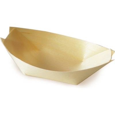 WIMEX Fingerfood miska dřevěná lodička 8 x 5,5 cm – Zboží Dáma