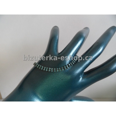 Bizuterka-eshop.cz štrasový tyrkysový BZ-04325