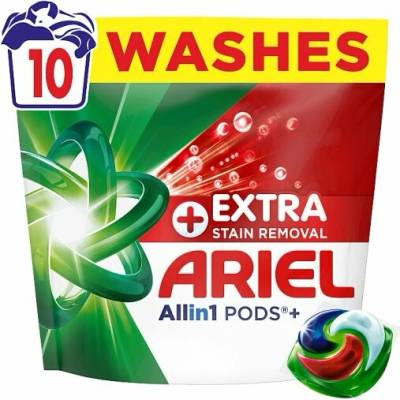 Ariel Allin1 Pods + Extra Stain Removal prací kapsuly 10 PD