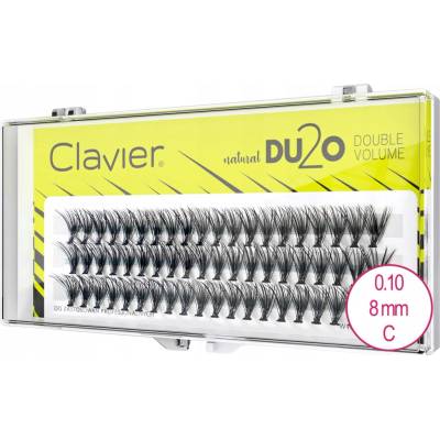 Clavier umelé riasy v trsoch 8mm DU2O Double Volume