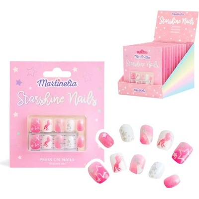 Nalepovací nehty Martinelia Starshine Unicorn - 1 kus