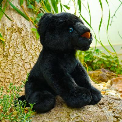 RAPPA čierny panter sediaci 23cm ECO-FRIENDLY