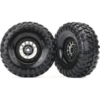 Traxxas колело 1.9", джанта Method 105 черен хром, гуми Canyon Trail (чифт)