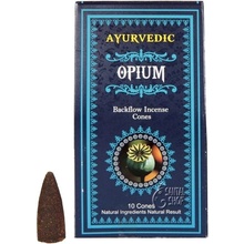 Ayurvedic Opium indické vonné františky tekoucí dým 10 ks