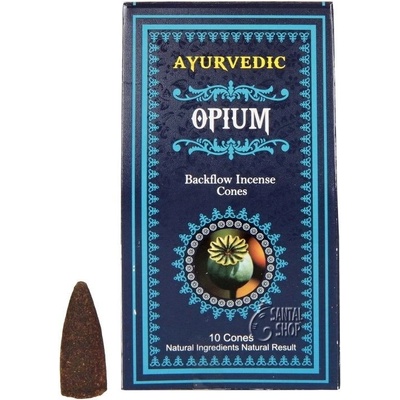 Ayurvedic Opium indické vonné františky tekoucí dým 10 ks – Zbozi.Blesk.cz