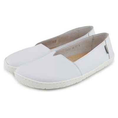 Vlnka Dámské barefoot kožené baleríny Odeta bílá – Zbozi.Blesk.cz