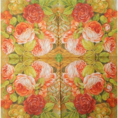 Ambiente obrúsky Antic flower 33x33cm