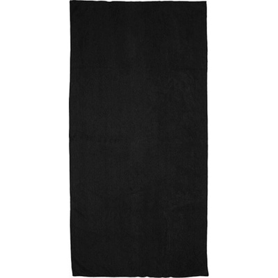 Towel City lehký ručník pro hosty z mikrovlákna Černá 30 x 50 cm