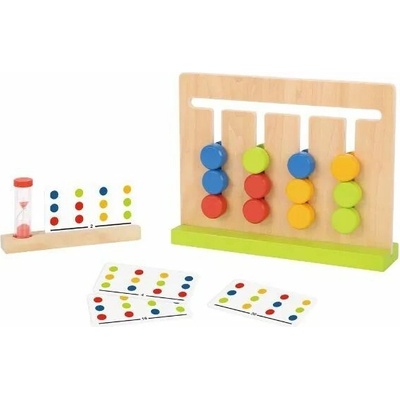 Tooky Toy Logická hra Skladanie diskov