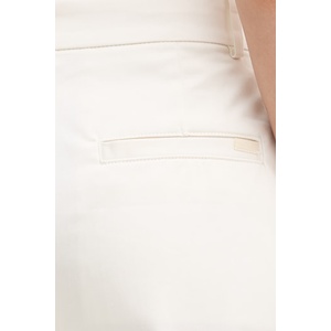 Calvin Klein Jeans панталон дамски от памук с еластан (LV047F621G)
