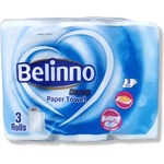  Belinno кухненска ролка, Бяла, 3 пласта, 3 броя х 145гр