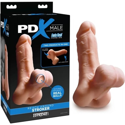 Анус мастурбатор във формата на пенис, 2 в 1 - Reach Around Stroker (PD3788-21)