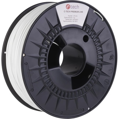 C-Tech Premium Line ASA dopravní bílá, RAL9003, 1,75mm, 1kg