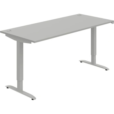 OFFICE PRO s.r.o. HOBIS výškovo nastaviteľný stôl MOTION MS 2 1800, stand.ovládanie, šedá