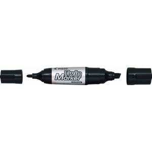 Pilot Пилотен маркер Twin Marker Jumbo BG 4, 0/7, 0 черен (MFN-15FB-B-BG)