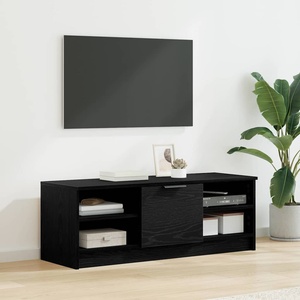 vidaXL ТВ шкаф 102 x 35 x 36, 5 см Черния дъб Инженерна дървесина (880766)