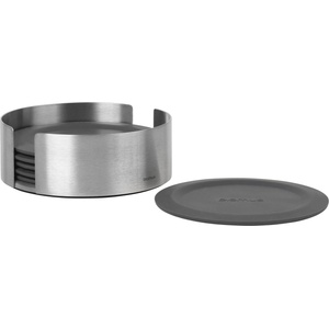 BLOMUS Подложки за чаши 6бр. LARETO - цвят графит (Magnet) (BLOMUS-64062)