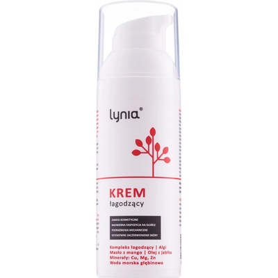 Lynia upokojujúci krém pre všetky typy pleti 50 ml