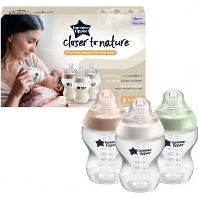 Tommee Tippee Kojenecká láhev C2N 3ks 422729TT 260ml