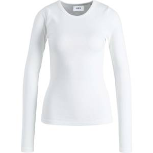 JJXX Тениска JJXX Kids Freya Cotton Rib Long-Sleeve Slim-Fit T-Shirt - Bright White