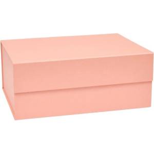 OYOY Living Design Светлорозова картонена кутия за съхранение с капак 33x25x15 cm Hako - OYOY Living Design (L301439)