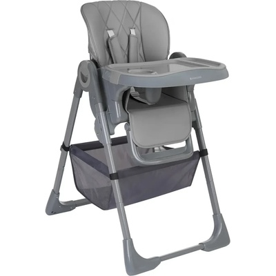 Детски стол за храненe Comfy+ Grey - KikkaBoo