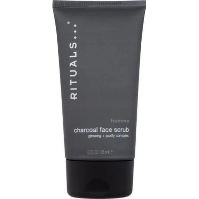 RITUALS Homme Charcoal Face Scrub пилинг за лице с активен въглен 125 ml за мъже