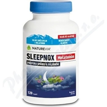 NatureVia Sleepnox Melatonin 120 kapslí