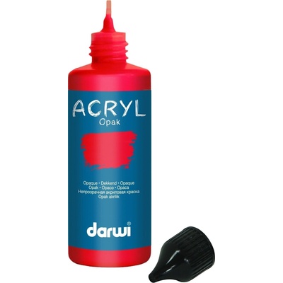 Darwi Opak АКРИЛНА боя Vermilion 80 ml 1 бр (DA0220080490C)