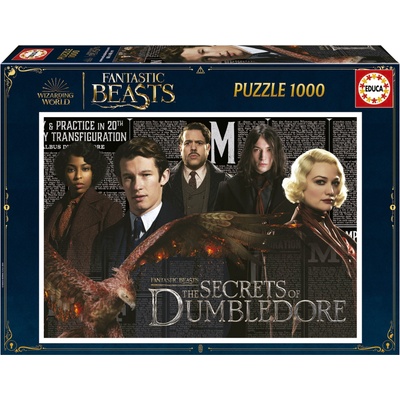 Educa Пъзел Educa от 1000 части - Фантастични животни (EDU19493)
