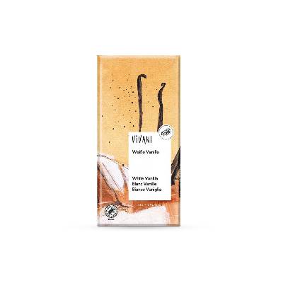 Vivani Biela čokoláda s vanilkou Bio 100g