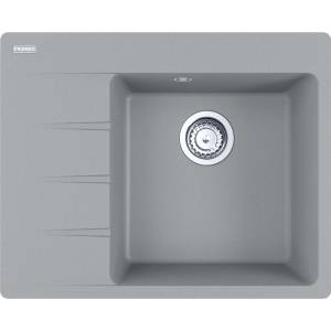 Franke Centro - Мивка от фрагранит CNG 611-62 TL/7, 62x50 см, сив камък 114.0637. 491 (114.0637.491) Мивка за вграждане