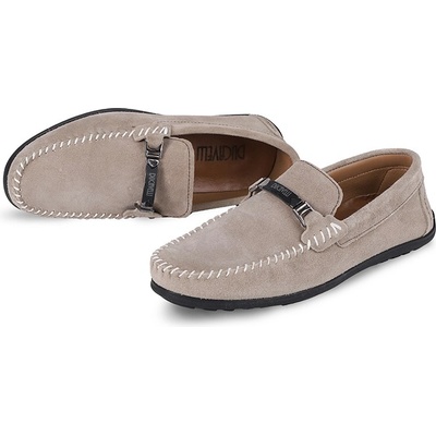 Ducavelli Мъжки обувки от естествен велур - Бежови 103206 (1089_Бежов)