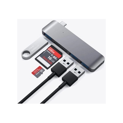 Satechi Type-C USB Combo Hub Space Gray (STTCUHM)