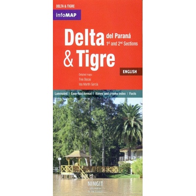 mapa Delta del Paraná, Tigre 1:78 t.