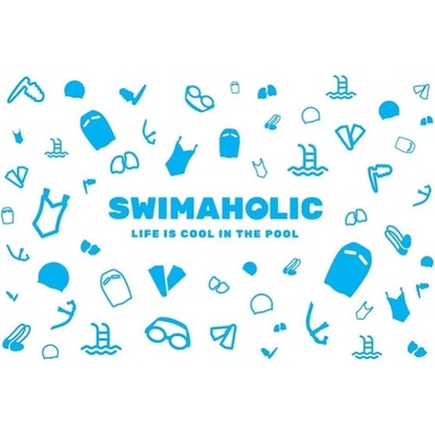 Swimaholic goggle cloth бял