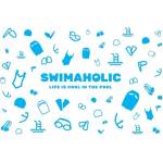 Swimaholic goggle cloth бял