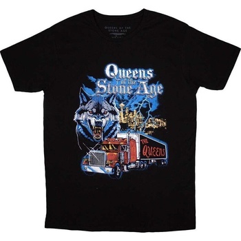 Queens Of The Stone Age Риза Wolf Skyline Unisex Black 2XL (QOTSATS37MB05)