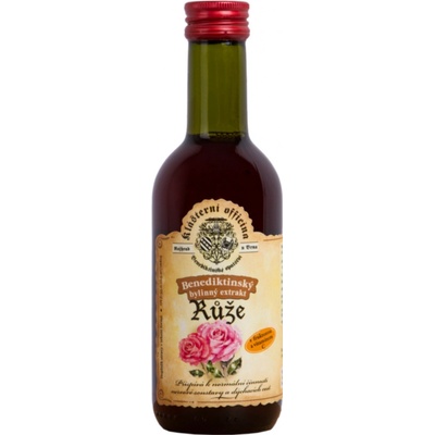 Klášterní officína Bylinkový sirup růže 290 g