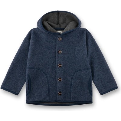 Sanetta Детско вълнено яке Sanetta Kid's Jacket 12156 Fleece jacket - Blue Night - размер 56 (EU) (703-5842-0111)
