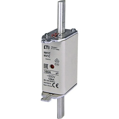 Nožová pojistka PNA1 160A ETI NV1 C GL-GG kombi 500V 004184216