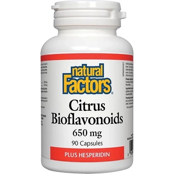 Natural Factors Citrus Bioflavonoids, 90 капсули, Natural Factors