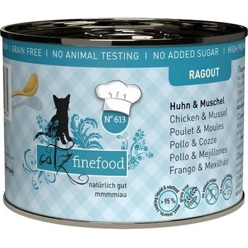 Catz finefood CF Ragout No.613 s kuřecím masem a slávkou 180 g