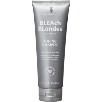 Lee Stafford Ice White Shampoo pro ledový odstín blond vlasů 250 ml
