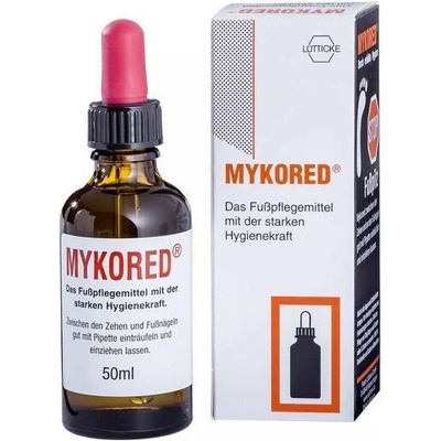 Mykored roztok pipeta, péče o meziprstní prostory, proti mykózám, zápachu 50 ml