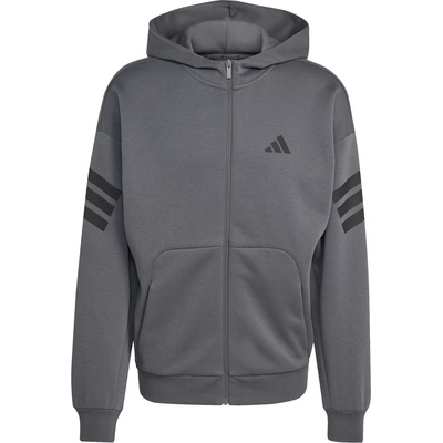 adidas Мъжко яке за тренировка adidas Future Icons 3-Stripes Full Zip Training jacket - Grey Six - размер 3XL (003-3630-0116)