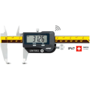 Microtech Дигитален шублер Microtech MICRON CERAMIC SwissMet WIRELESS LOW-FORCE 0.8N, IP67 - 150 мм, 0, 001 мм (141079193K)