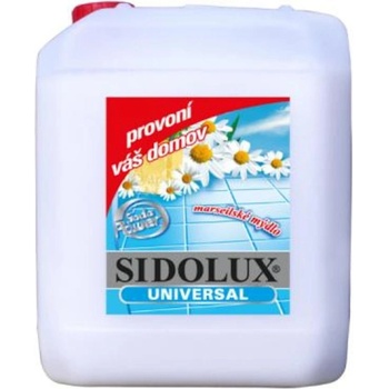 Sidolux Universal Soda Power univerzálny umývací prostriedok Marseilské mydlo 5 l